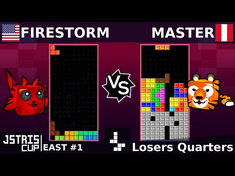 Jstris Cup East 1 - Master Vs. FireStorm - Losers Quarters