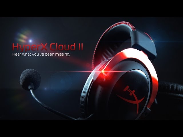 Casque Gamer HyperX Cloud II – Son Surround 7.1 – Micro Amovible – Pilotes 53 Mm – Compatible PC, PS4, Xbox – Rouge