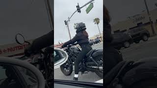 🏍️ Biker Girl 🏍️ #biker #bikergirl #honda #tiffany