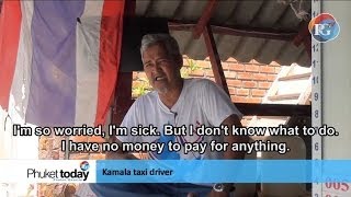 preview picture of video 'Coping with the crackdown - Phuket's taxi drivers worried sick.'
