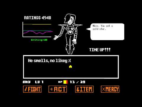 Undertale - Pacifist - Mettaton fight