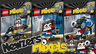 YouTube thumbnail: LEGO Mixels Series 9 NEWZERS Tribe Bags / Sets REVIEW!