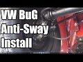 Classic VW BuGs How to Install Beetle Front End Anti Sway Bar Kit