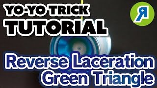 Reverse Laceration Green Triangle