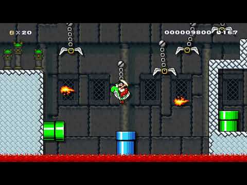 The Castle Entrance by Terjan - Super Mario Maker 2 - No Commentary 1ca