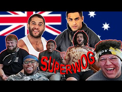 AMERICANS REACT TO SUPERWOG