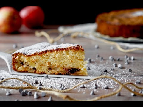 Torta alle Mele, Cioccolato e Mandorle