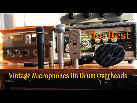 The Best Vintage Microphones on Drum Overheads