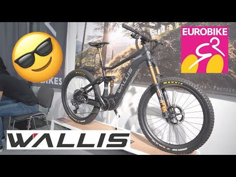 New WALLIS Bikes 2020 (E-Enduro) - Eurobike 2019 [4K]