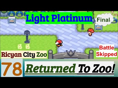 Pokemon Light Platinum Part 78 Found Leader Soka & Returned To Zoo | GBA Rom Hack