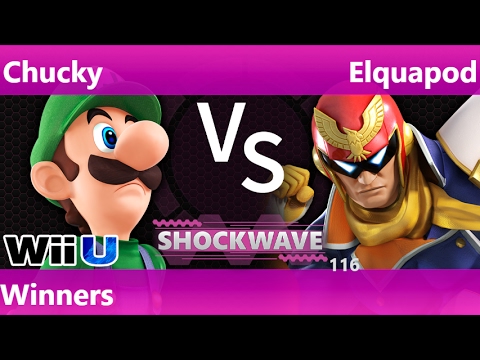 SW 116 - Chucky (Luigi, Ness) vs APG | Elquapod (C Falcon) Winners - Smash 4