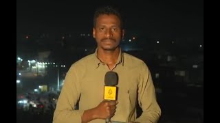 مراسل الجزيرة فى السودان يظهر في نبأ عاجل. ويعلن سققوط الفاشر