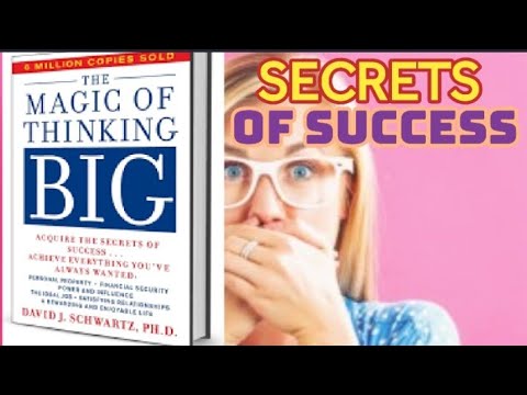The Magic of Thinking Big. Chapter wise,  Complete summary with English subtitles