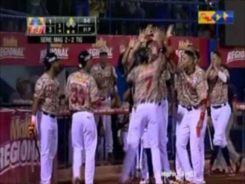 Doblete y dos impulsadas para Alfredo Marte | Quinto juego de la final Magallanes vs Tigres | LVBP