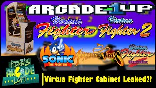 Arcade1Up SEGA Virtual Fighter & Sonic Fighter Cabinet Leaked?!