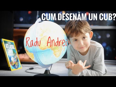 Profu' de mate! Cum desenăm un cub?