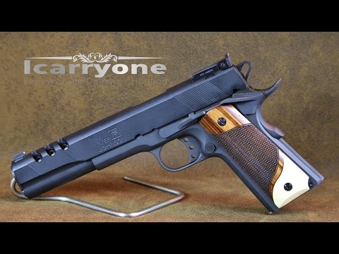 Iver Johnson 1911 Affordable, Amazing Finish. 3 Pistols.  Going Up In Value? WeaponsEducation