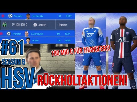 RÜCKHOLTAKTIONEN! + 180 MIO € FÜR TRANSFERS! - FIFA 19 HSV Karriere #061