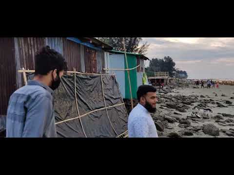 a beach video of st. martin in the evening