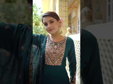 Sara Trendz Leela Real Premium Silk Wholesale Designer Suits Catalog – product video thumbnail