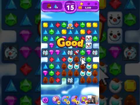 Jewel Ice Mania level 296 - 300 Walkthrough