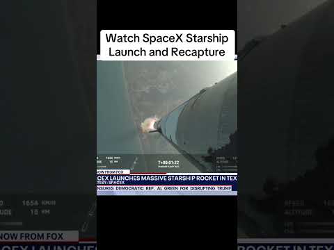 Video | Watch SpaceX Starship launch and recapture