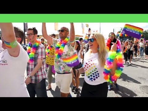SJ på Pridefestivalen 2018