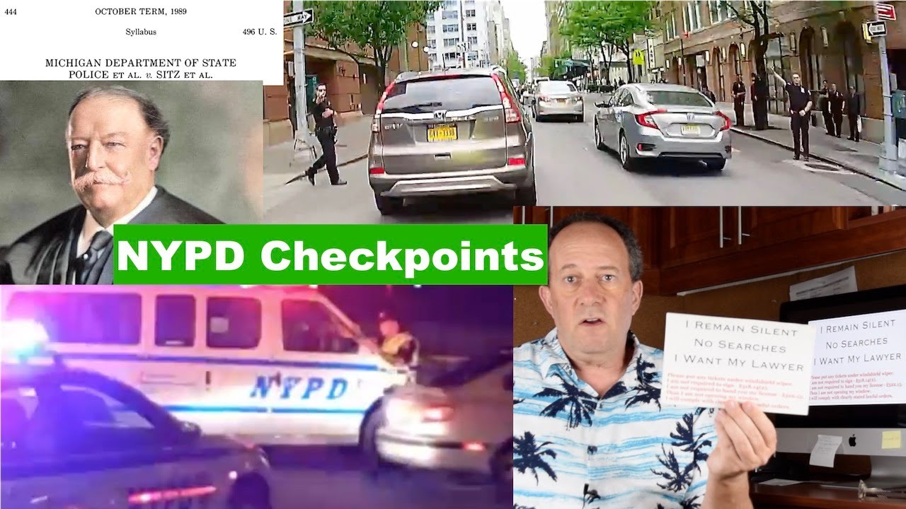 7 Problems with NYPD Checkpoints