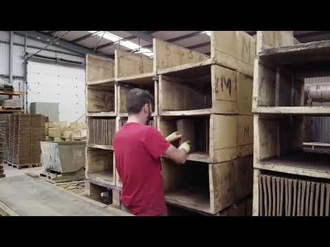 Spicer Tiles - Our Old Factory - Loading And Unloading Handmade Clay Roof Tiles