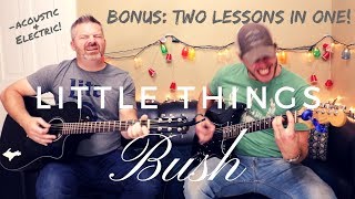 Little Things - Bush Guitar Lesson