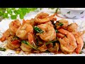 How to Make Delicious Garlic Butter Soy Prawns in 10 Mins 蒜蓉牛油酱香虾 Easy Chinese Shrimp Recipe