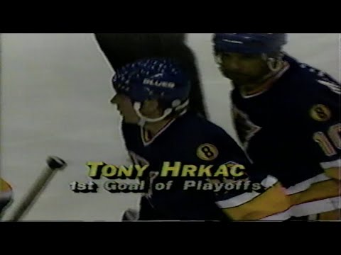 St Louis Blues vs Blackhawks April 10th 88