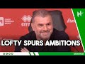 I've got LOFTY AMBITIONS for Tottenham! Ange signs off from debut PL season | Sheff United 0-3 Spurs