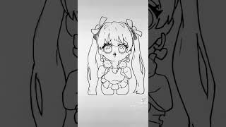 声どタイプ💘 #イラスト #宝鐘マリン #こぼかなえる