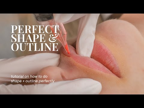 How To Do Shape And Outline Perfectly | Lip Blush Tutorial