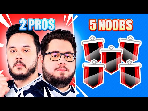 2 PRO vs 5 NOOBS - R6's IMPOSSIBLE challenge