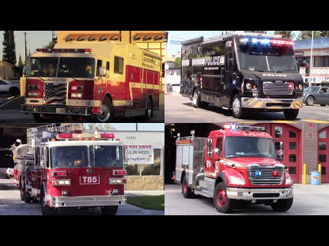 Fire Trucks and Police Best Responses of 2020