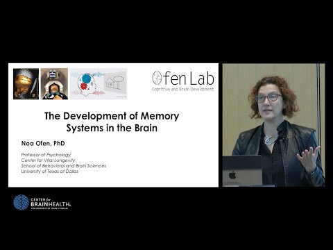 The Development of Memory Systems in the Brain, with Noa Ofen, PhD