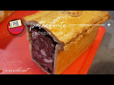 paté en croute au boudin noir