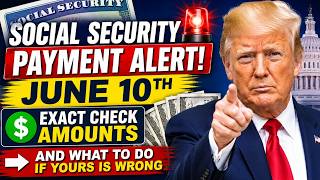 Social Security Payment Alert June 10th Exact Check Amounts and What to Do If Yours Is Wrong.