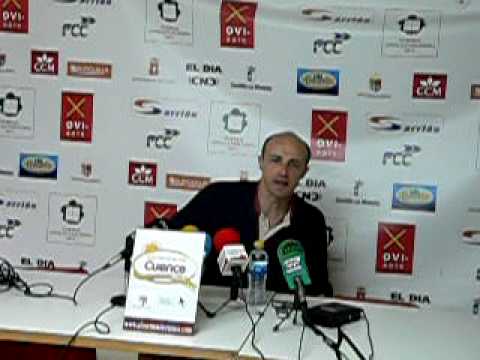 Rueda de prensa de Goran Dzocik 8 de may. de 2010 Cuenca 2016-B.M. Alcobendas