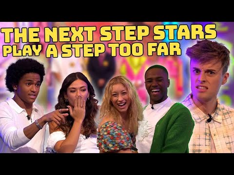 The Next Step stars play A Step Too Far!