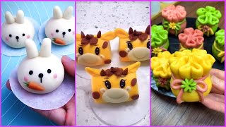 How to Make Cute Chinese Steamed Buns | Mantou Compilation | How to do bread buns #8