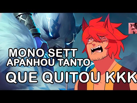 Mono Sett got hit so hard that he couldn't take it anymore and quit LOL Mono Volibear vs Mono Sett