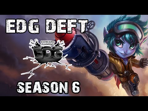 EDG Deft Tristana vs Ezreal ADC Ranked Challenger Korea