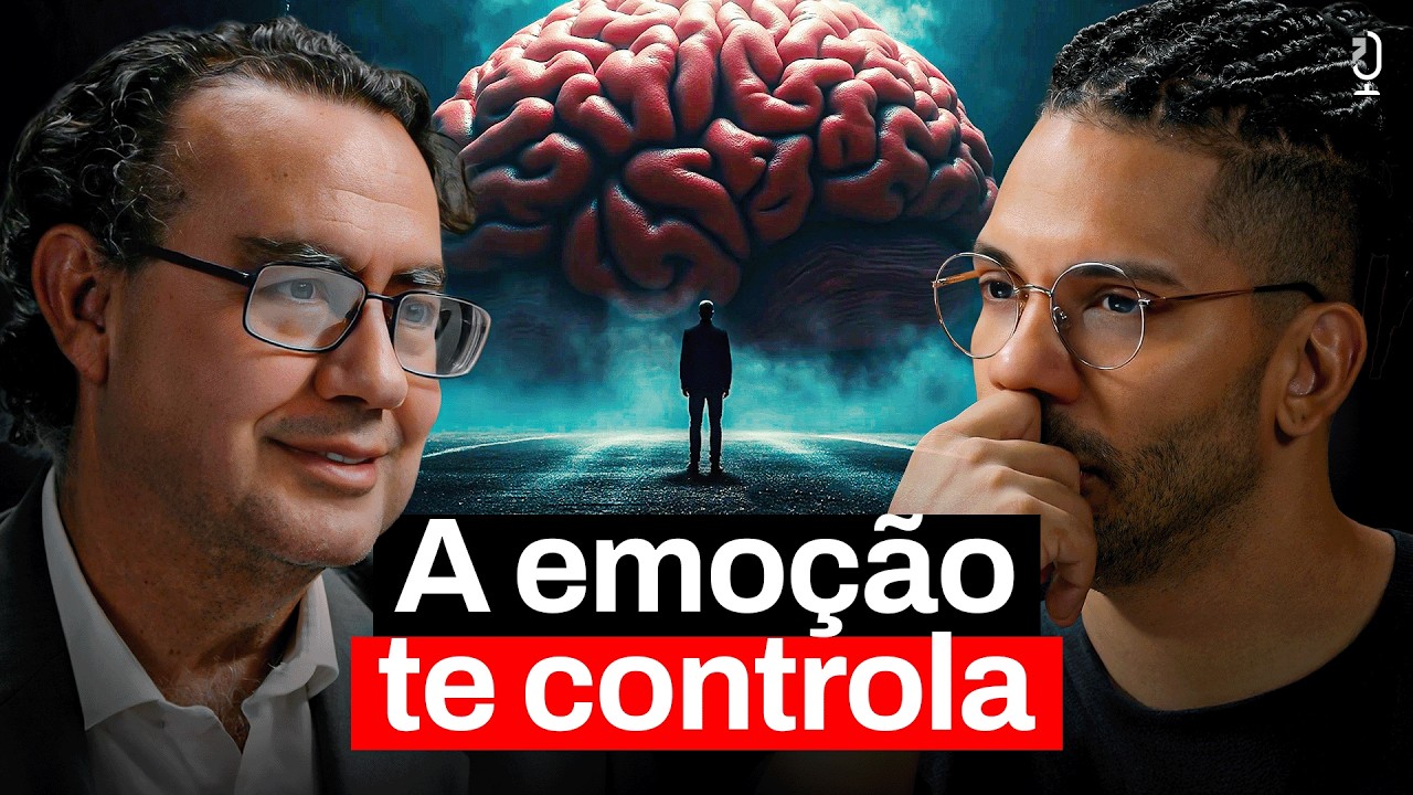 Como Controlar a Ansiedade e Parar de Se Autossabotar (AUGUSTO CURY) | JOTA JOTA PODCAST #256