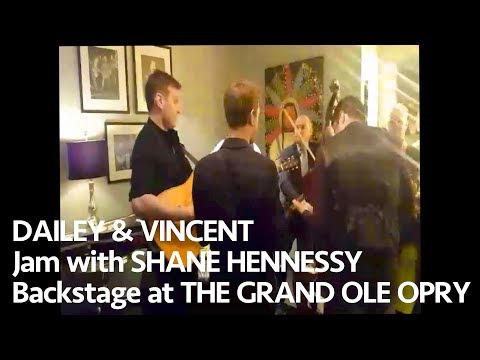 Bluegrass/Irish Jam with Dailey & Vincent (Backstage at the Grand Ole Opry)