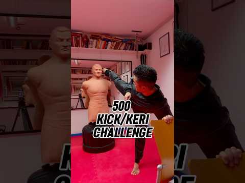 500 KICK CHALLENGE. Link real time training: https://youtu.be/04hbFkI-3uM?si=g4UHHqD1pG_D-A2Z