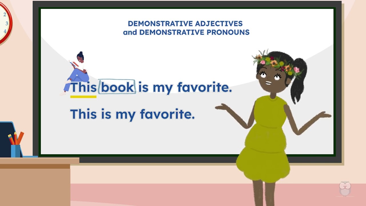 Demonstrative Adjectives and Demonstrative Pronouns - A GrammarFlip Short-Form Lesson