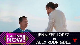 Mira cómo Alex Rodriguez le dio el anillo a Jennifer Lopez | Latinx Now! | Entretenimiento